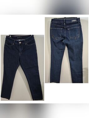 Lee Classic Fit Dark Wash Denim Jeans | Mid-Rise Straight Leg | Size 30" Waist (